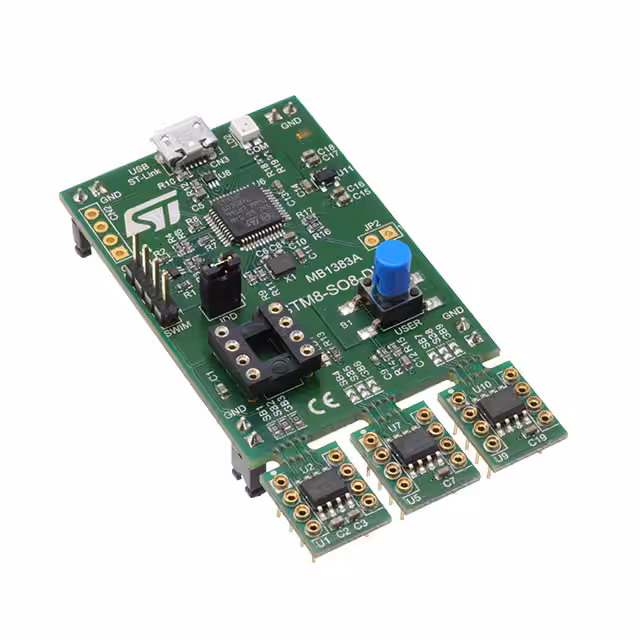 STM8-SO8-DISCO STMicroelectronics  Cartes d'évaluation - Embarquées - MCU DSP
